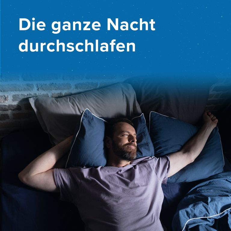 Hoggar® Night Tabletten Nicht nur einschlafen, sondern durchschlafen. 25 mg Doxylaminsuccinat