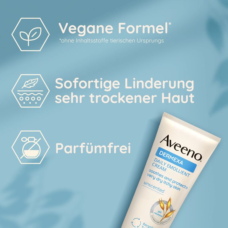 Aveeno Feuchtigkeitsspendende Körperwäsche – Mit Präbiotischem Hafer, 100 Ml, Für Trockene Haut