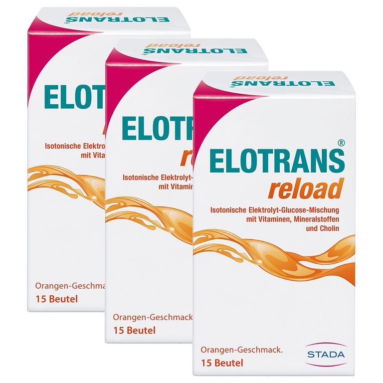 Elotrans® reload – Veganes Trinkpulver – nach anstrengenden Aktivitäten