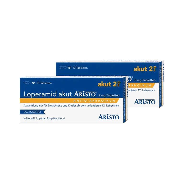 Loperamid akut Aristo® 2 mg 2x10 St Shop Apotheke