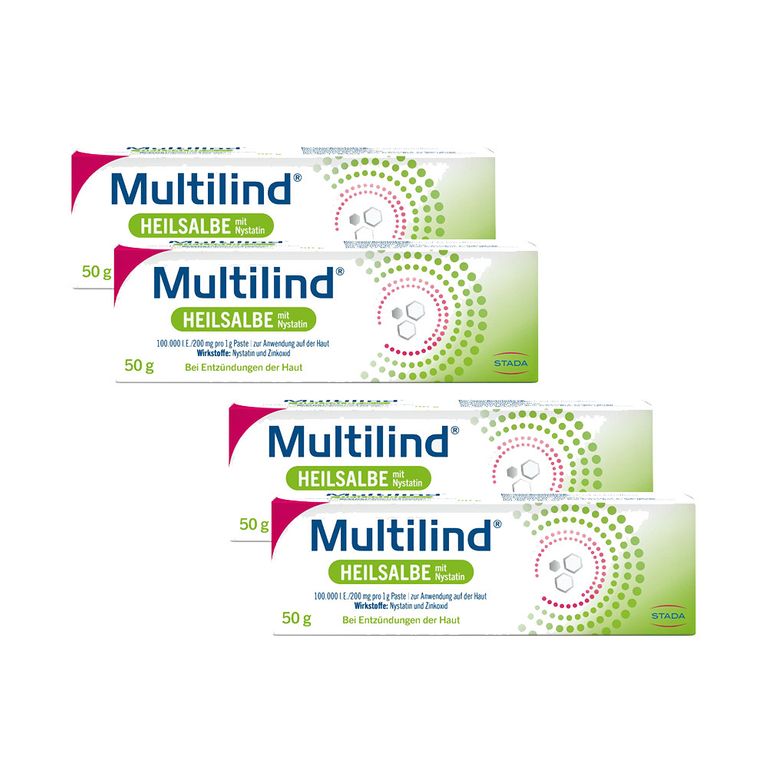 Multilind® Heilsalbe bei wunder und entzündeter Haut mit Zinkoxid und ...