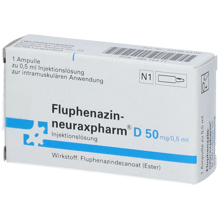 Fluphenazinneuraxpharm® D 50 mg/0,5 ml 1x0,5 ml mit dem ERezept