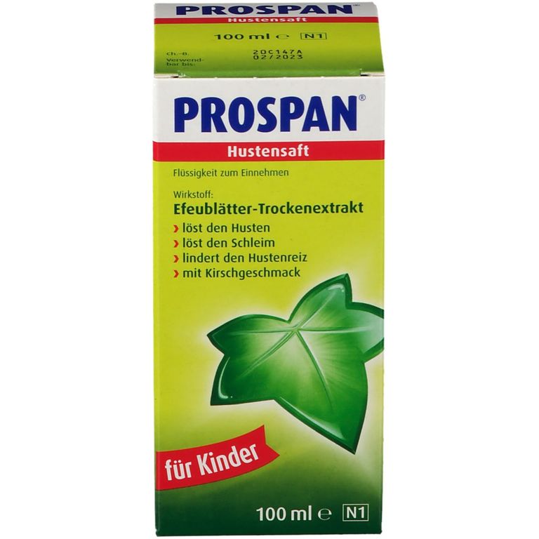 Prospan® Hustensaft, für Kinder 100 ml - SHOP APOTHEKE