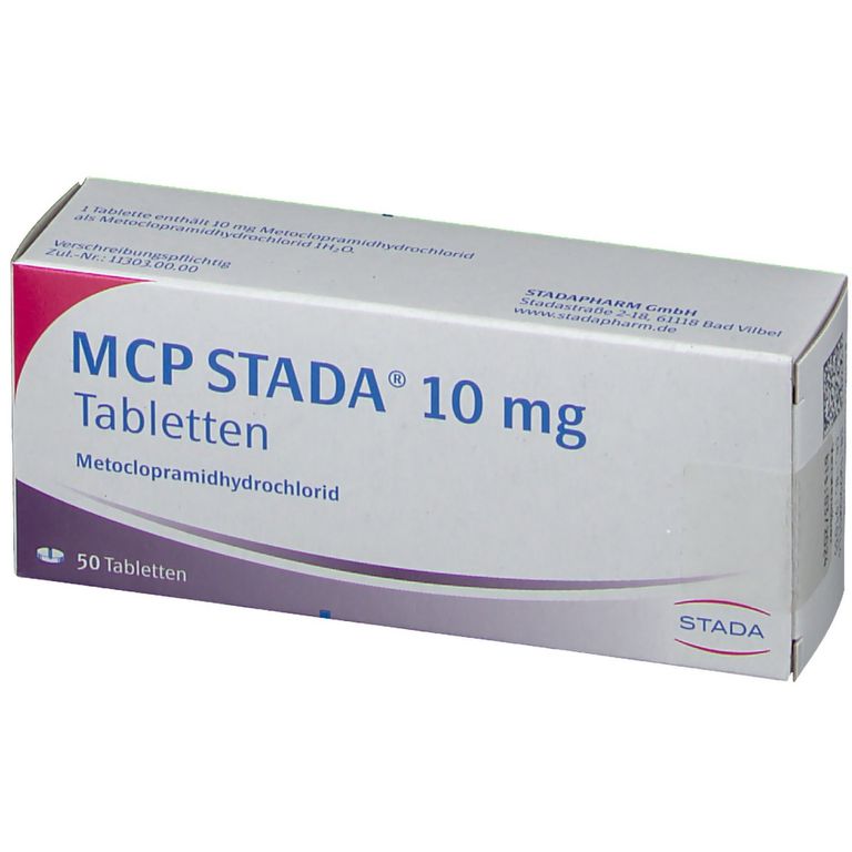 MCP STADA® 10 mg 50 St mit dem E-Rezept kaufen - Shop Apotheke