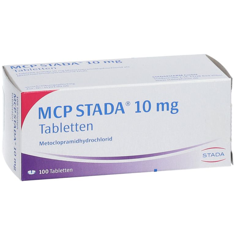 MCP STADA® 10 mg 100 St mit dem E-Rezept kaufen - Shop Apotheke