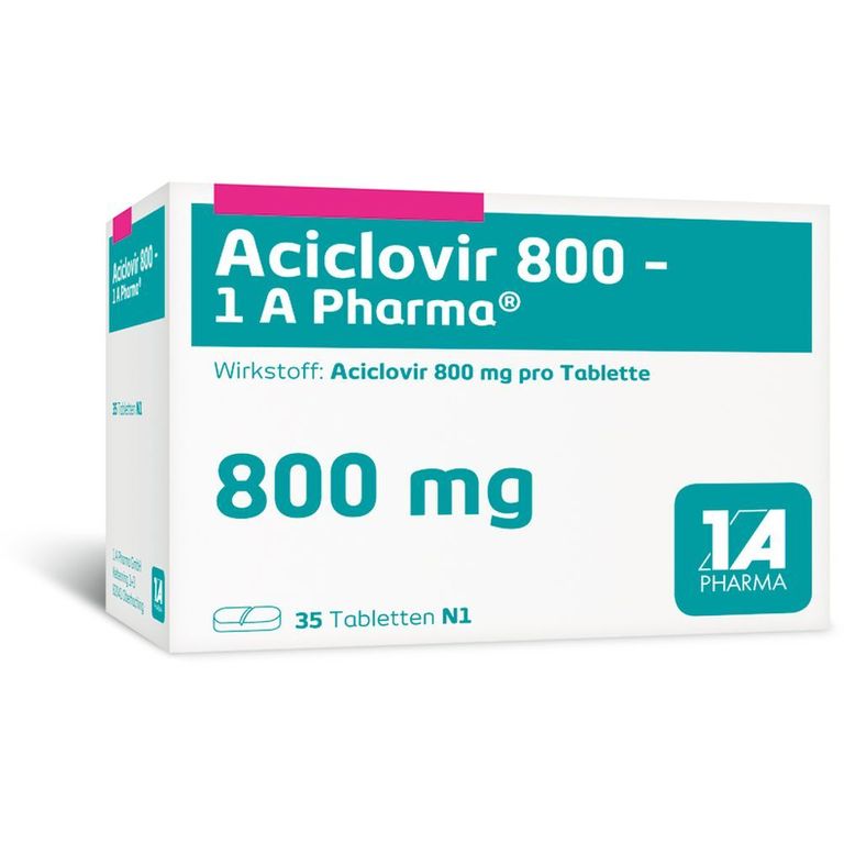 Aciclovir 800 1A Pharma® 35 St mit dem E-Rezept kaufen - Shop Apotheke