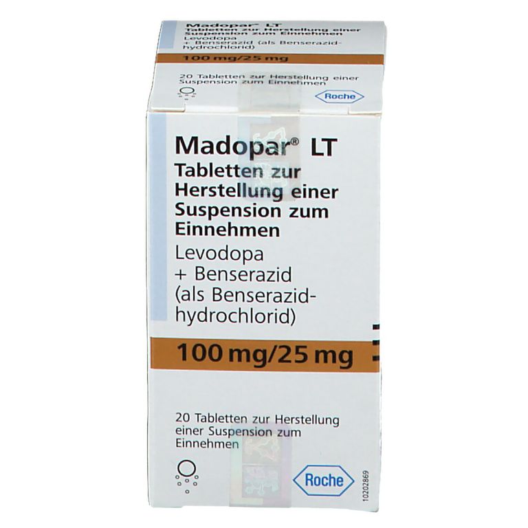 Madopar® LT 20 St mit dem E-Rezept kaufen - Shop Apotheke