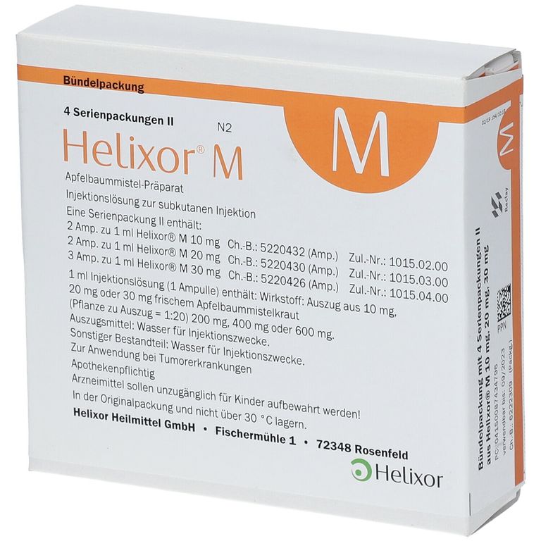 Helixor® M Serienpackung II 4x7 St - Shop Apotheke