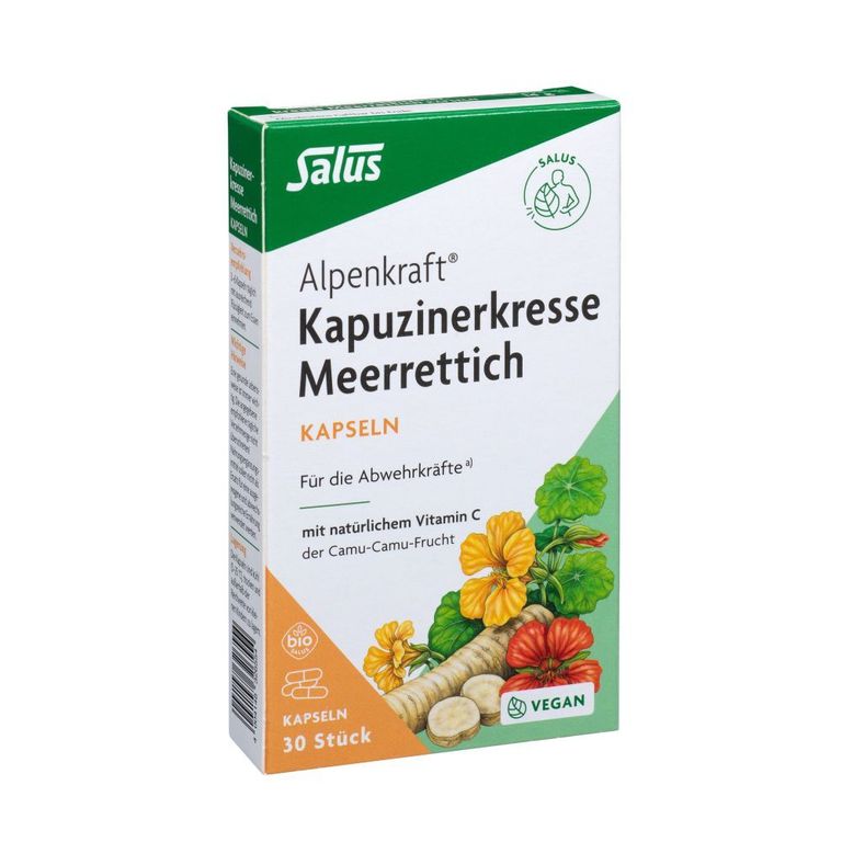 Salus® Alpenkraft® KapuzinerkresseMeerrettich 30 St Shop Apotheke