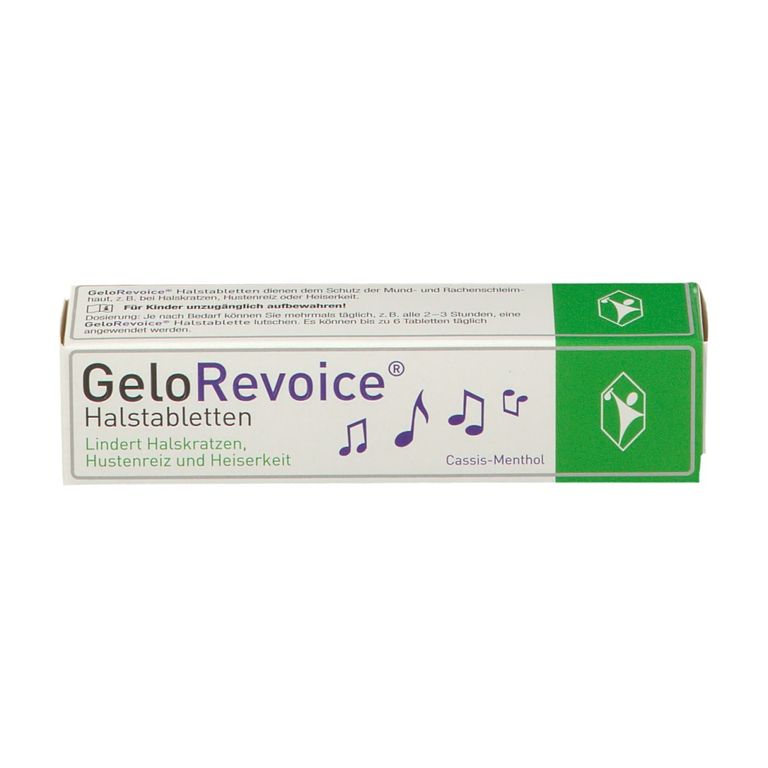 GeloRevoice Halstabl. Holunderblüte-Mentholfrei, 20 Stück, PZN 15201371 - Mattheus Apotheken