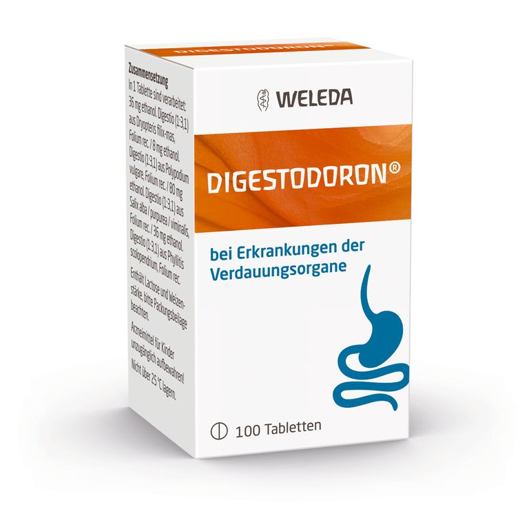 Digesterone Digestodoron® Tabletten bei funktionellen Verdauungsstörungen, u.a. auf ...
