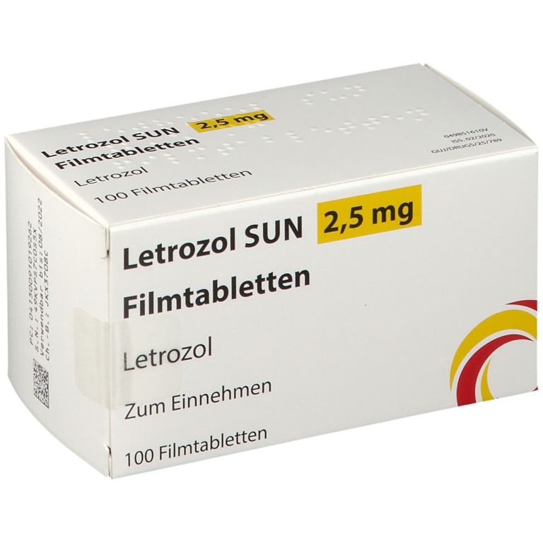 Letrozol SUN 2,5 mg 100 St mit dem ERezept kaufen Shop Apotheke
