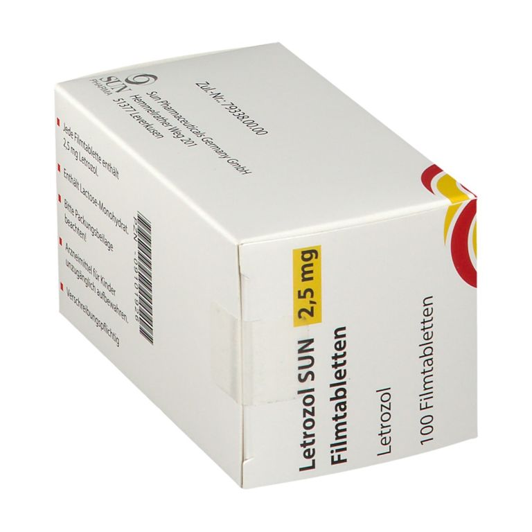 Letrozol SUN 2,5 mg 100 St mit dem E-Rezept kaufen - Shop Apotheke