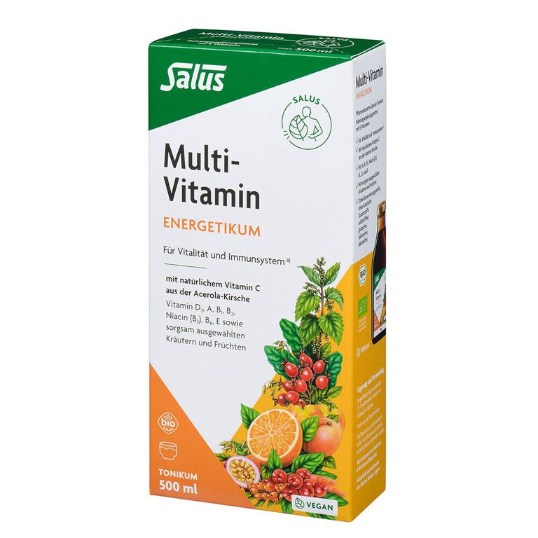 Salus® Multi-Vitamin Energetikum* Familienpackung 500 ml - Shop Apotheke