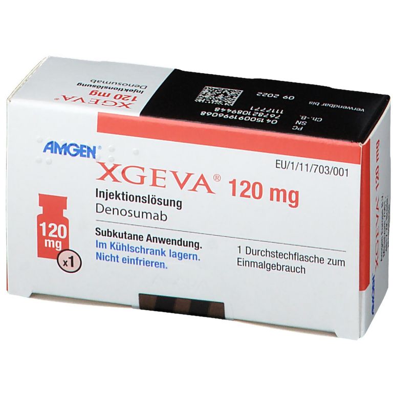 XGEVA® 120 mg 1 St mit dem ERezept kaufen Shop Apotheke