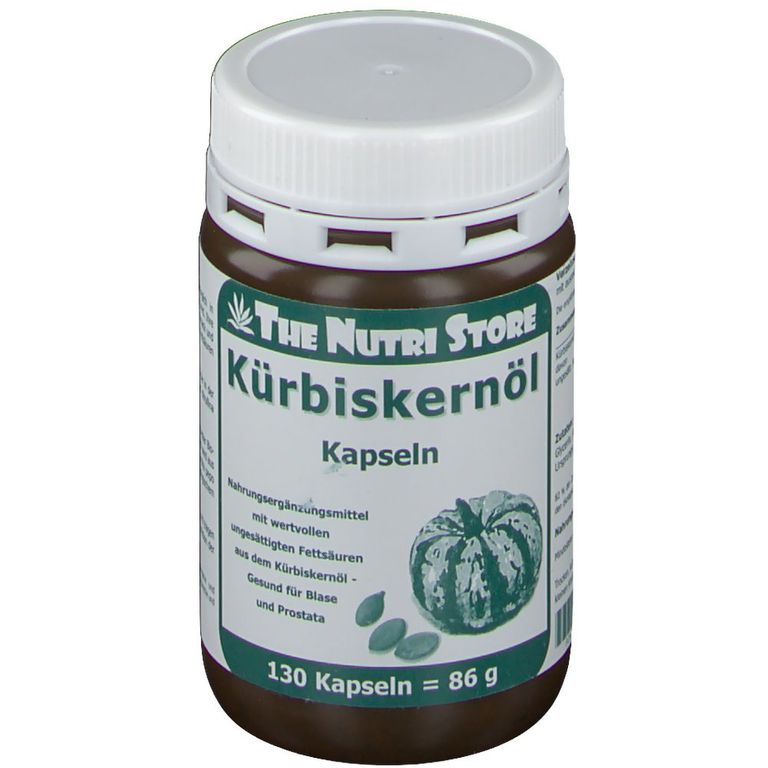Kürbiskernöl 500 mg Kapseln 130 St - Shop Apotheke