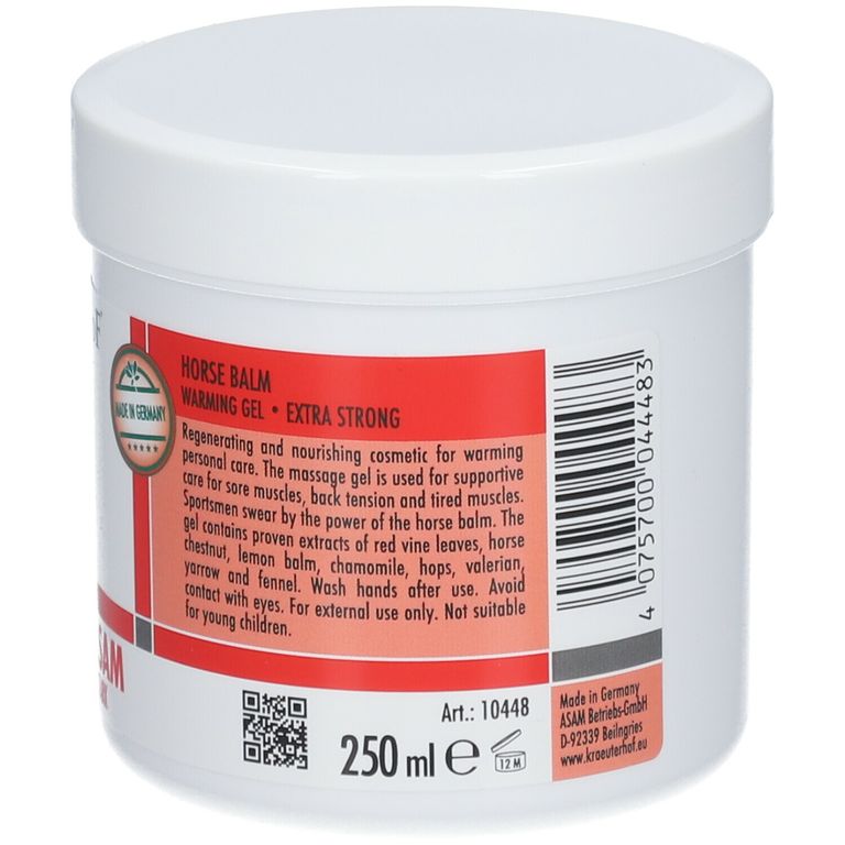 Kräuterhof® Pferdebalsam wärmend - extra stark 250 ml - SHOP APOTHEKE