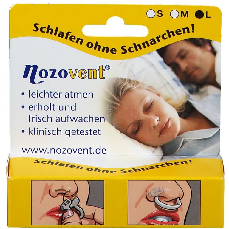 Nozovent® Large Nasenklammer 2 St - SHOP APOTHEKE