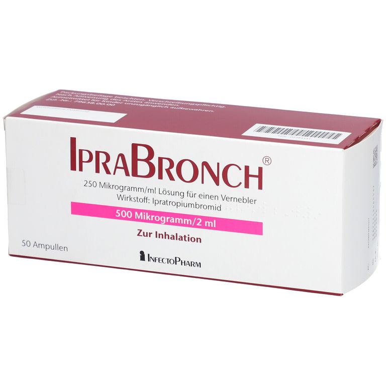IpraBronch® 500 µg/2 ml 50 St mit dem ERezept kaufen Shop Apotheke