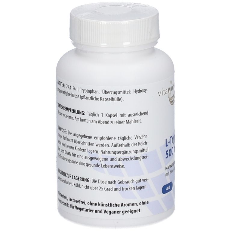 L-Tryptophan 500 mg 60 St - Shop Apotheke
