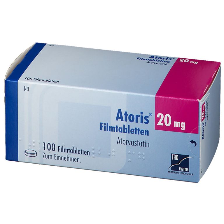 Atoris® 20 mg 100 St mit dem E-Rezept kaufen – Shop Apotheke