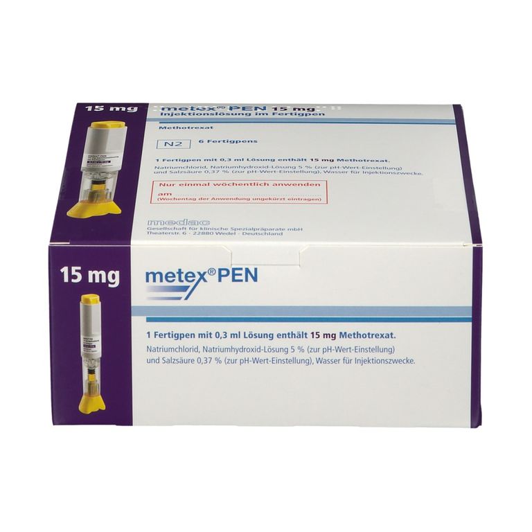 metex® 15 mg (50 mg/ml) 6 St mit dem ERezept kaufen Shop Apotheke