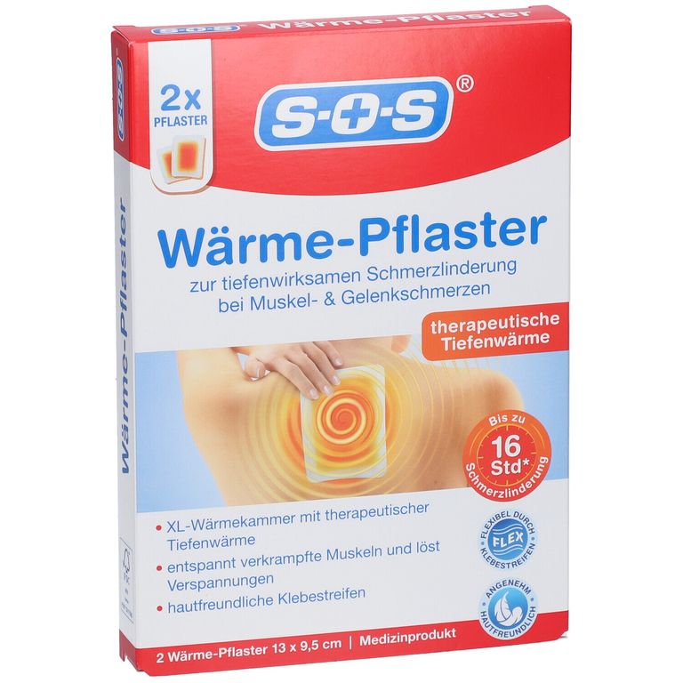 Rücken Wärmepflaster 12x Wärmepflaster XXL Von Sensiplast – Wärmepad Zur Schmerzlinderung Für Rücken & Muskeln Wärmepflaster 12 Stück - Foto 11