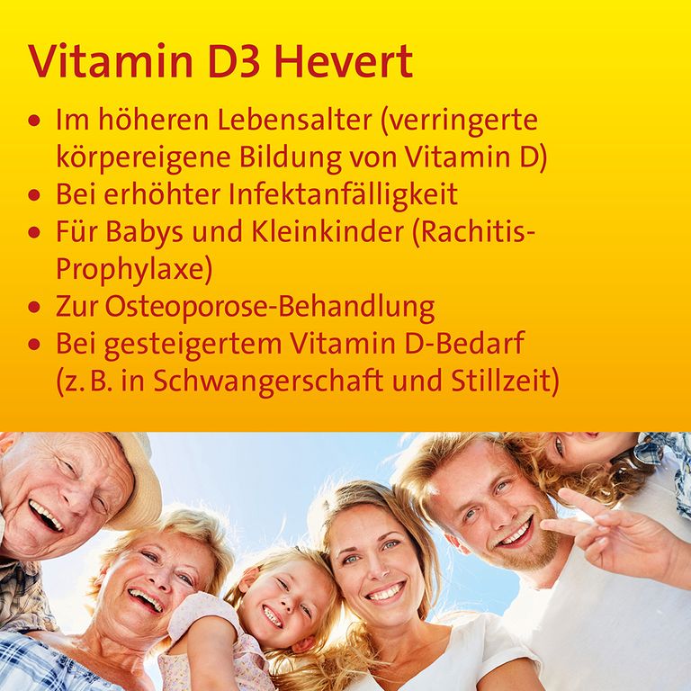 VITAMIN D3 HEVERT® 1000 IE* 200 St - Shop Apotheke