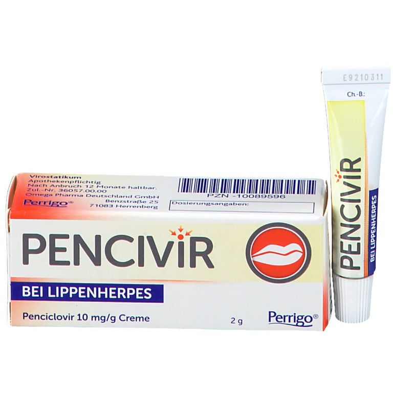 Pencivir bei Lippenherpes Penciclovir 10mg/g Creme 2 g Shop Apotheke