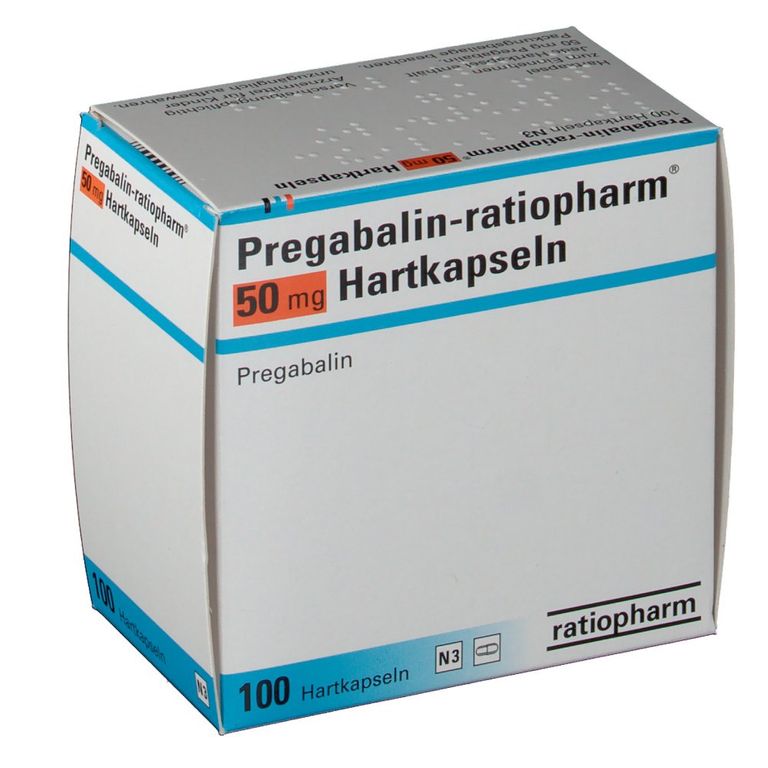 Pregabalinratiopharm® 50 mg 100 St mit dem ERezept kaufen Shop Apotheke