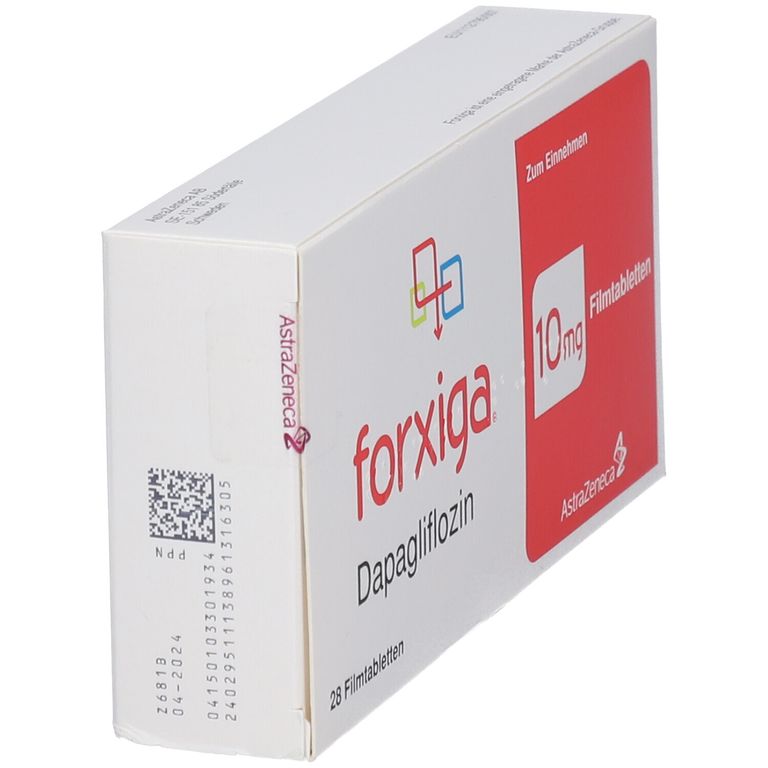Forxiga® 10 mg 28 St mit dem E-Rezept kaufen - Shop Apotheke