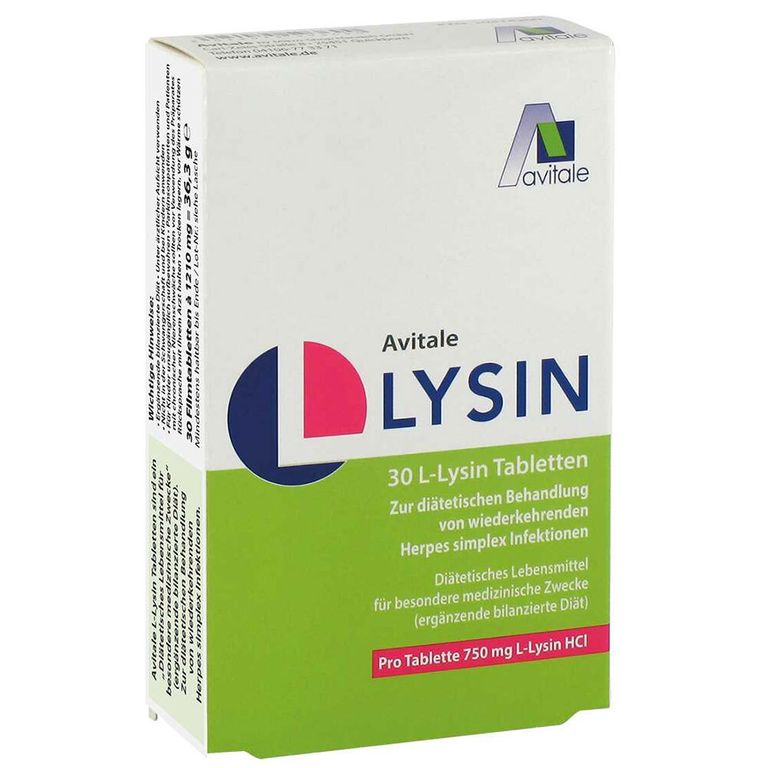 Avitale LLysin 750 mg 30 St Shop Apotheke