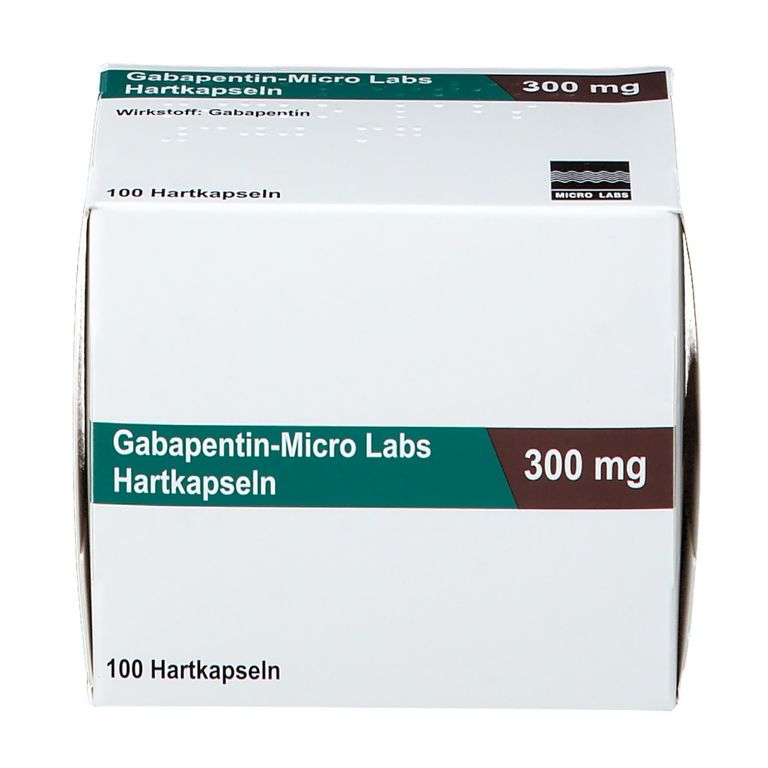 GabapentinMicro Labs 300 mg 100 St mit dem ERezept kaufen