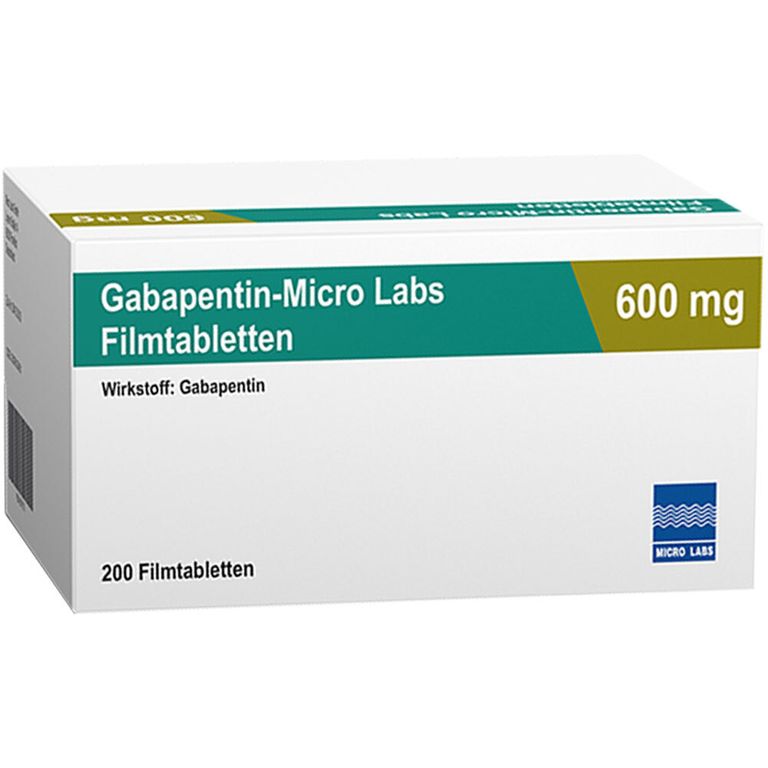 GabapentinMicro Labs 600 mg 200 St mit dem ERezept kaufen