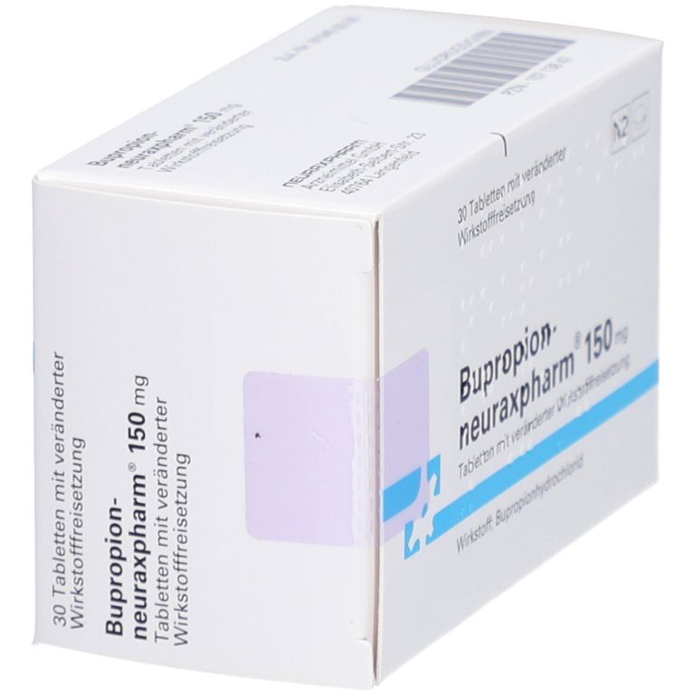Bupropion-neuraxpharm® 150 mg 30 St mit dem E-Rezept kaufen - Shop Apotheke