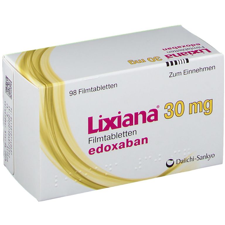 Lixiana® 30 mg 98 St mit dem ERezept kaufen Shop Apotheke
