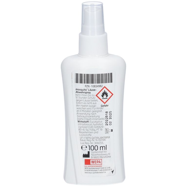 Mosquito L use Abwehr Spray 100 Ml Shop apotheke