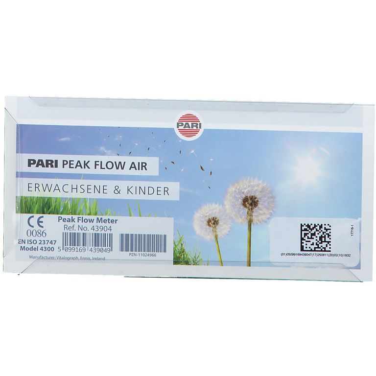 PARI Peak Flow Air Erwachsene & Kinder 1 St Shop Apotheke
