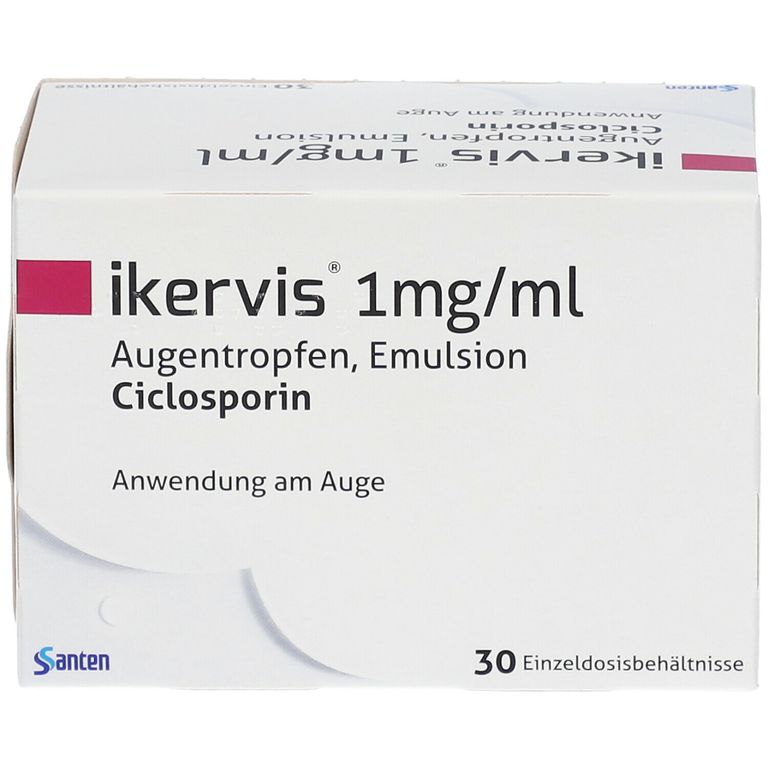 ikervis® 1 mg/ml 30x0,3 ml mit dem ERezept kaufen Shop Apotheke