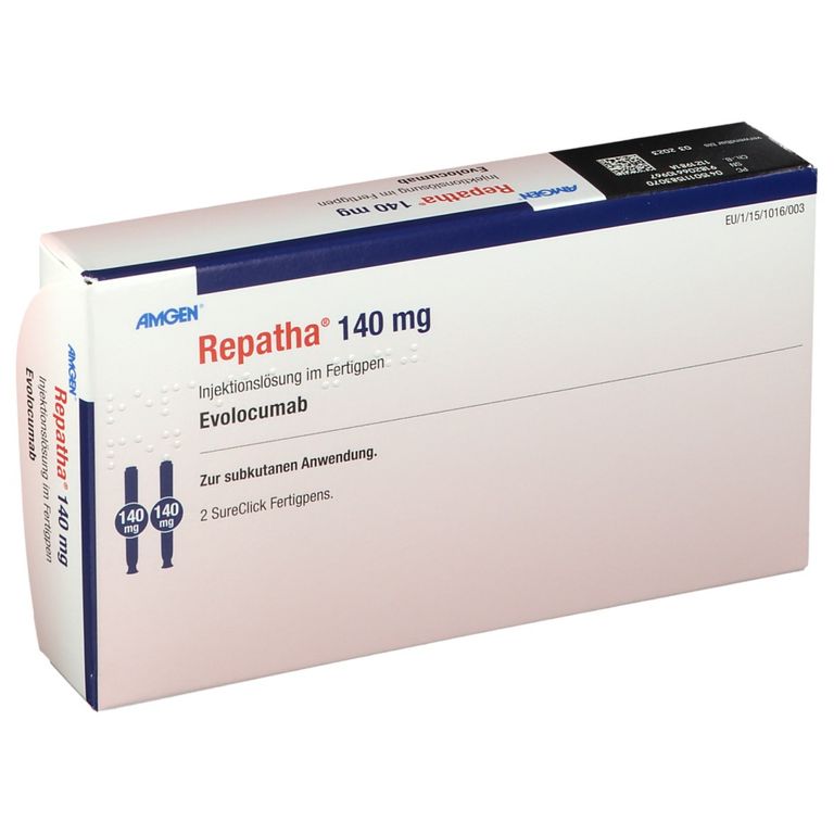 Repatha® 140 mg 2 St mit dem ERezept kaufen Shop Apotheke