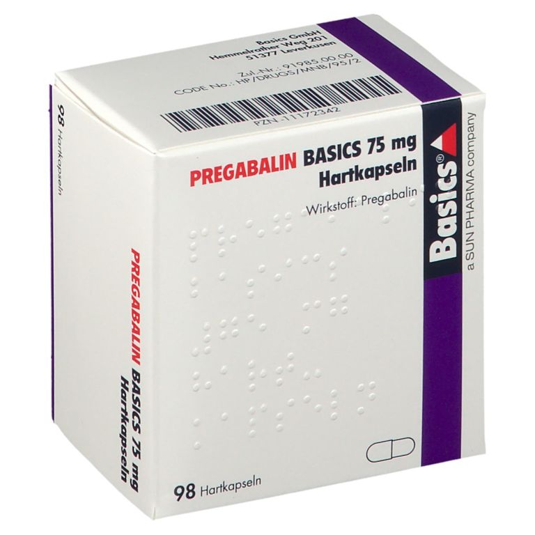 Pregabalin Basics Mg St Mit Dem E Rezept Kaufen Shop Apotheke