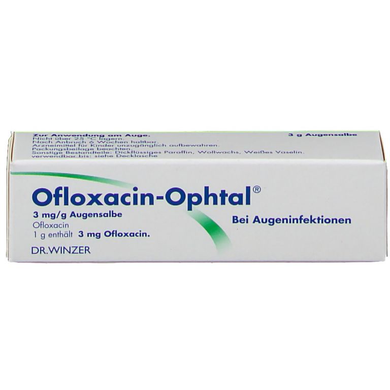 Ofloxacin-Ophtal® 3 mg/ml 3 g mit dem E-Rezept kaufen - Shop Apotheke
