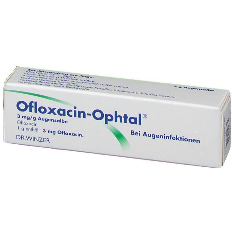 Ofloxacin-Ophtal® 3 mg/ml 3 g mit dem E-Rezept kaufen - Shop Apotheke