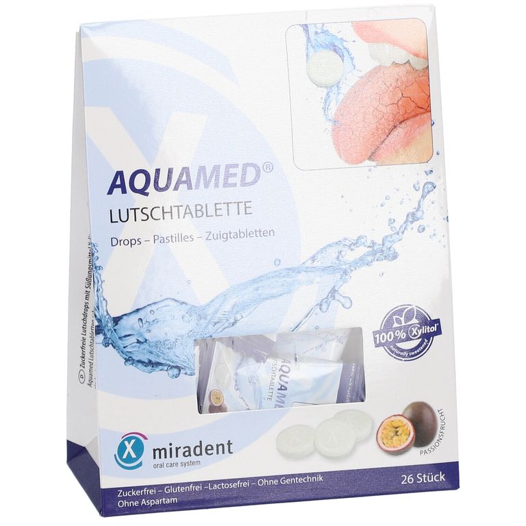 miradent Aquamed Mundtrockenheits-Lutschtablette 26 St - Shop Apotheke