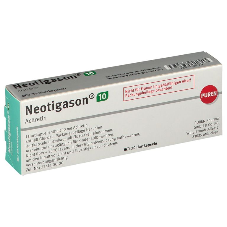 Neotigason® 10 30 St mit dem E-Rezept kaufen – Shop Apotheke