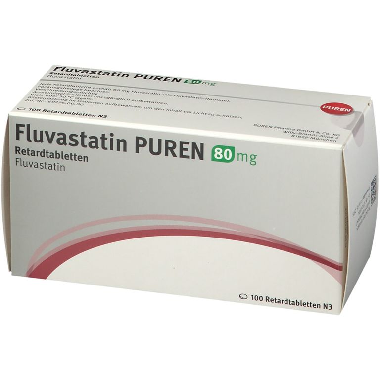 Fluvastatin PUREN 80 mg 100 St mit dem E-Rezept kaufen - Shop Apotheke