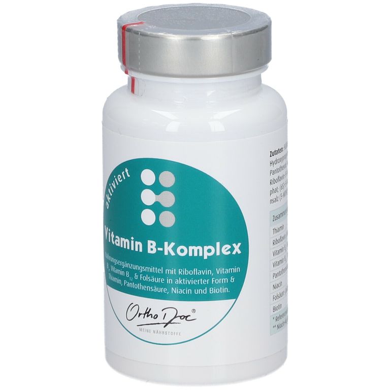 OrthoDoc® Vitamin B Komplex Aktiviert 60 St - Shop Apotheke