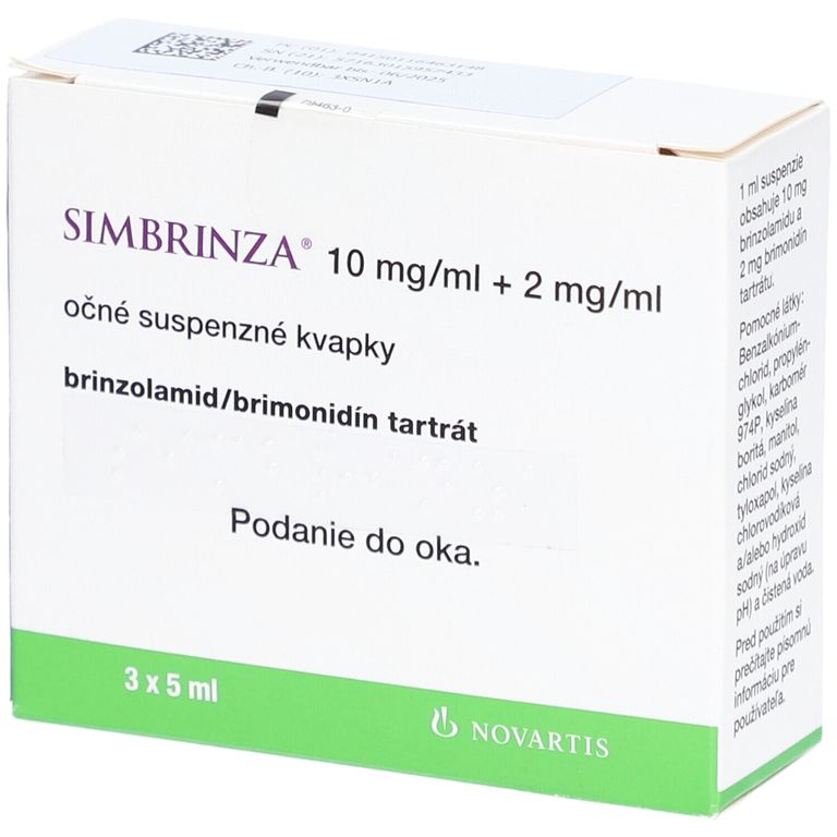 Simbrinza® 10Mg/Ml 2Mg/Ml 3x5 ml mit dem E-Rezept kaufen - Shop Apotheke