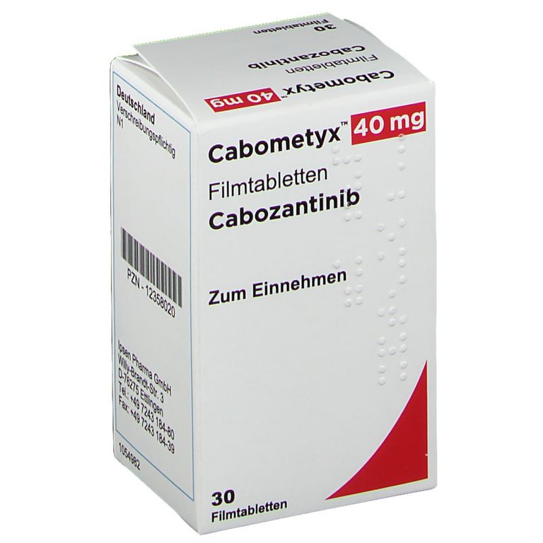 Cabometyx™ 40 mg 30 St mit dem ERezept kaufen Shop Apotheke
