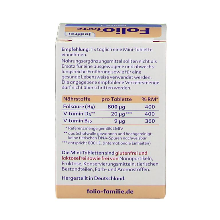 Folio® forte jodfrei 90 St - shop-apotheke.com